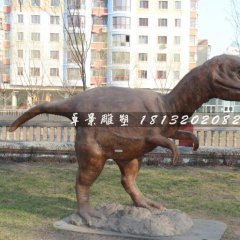 玻璃鋼恐龍雕塑，玻璃鋼公園動物雕塑