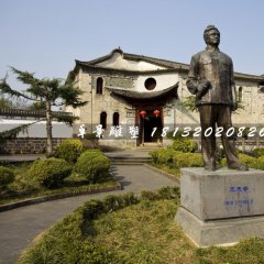 艾思奇銅雕，名人銅雕