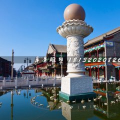 風(fēng)水球石雕，景區(qū)景觀石雕