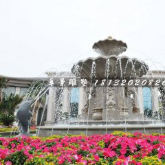 噴泉石雕，公園歐式噴泉石雕