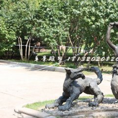 童年銅雕，公園小孩銅雕