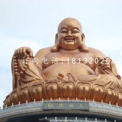 銅雕彌勒佛大型佛像雕塑