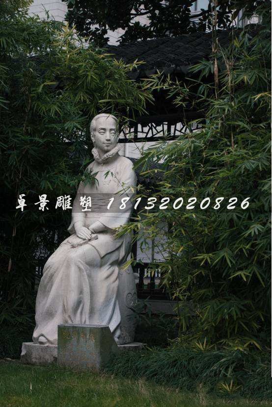 沈壽石雕，古代人物石雕