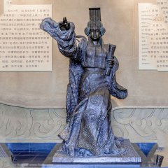 武則天雕塑，玻璃鋼古代人物雕塑