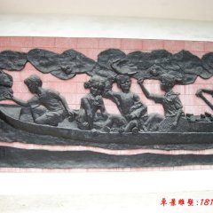 校園壁畫(huà)小學(xué)生銅浮雕