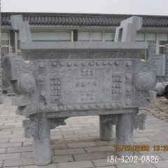 寺廟雕刻石雕香爐